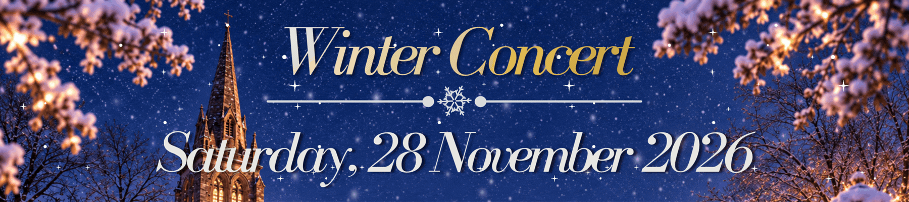 Vocal Sounds Winter Concert — Saturday, 28 November 2026