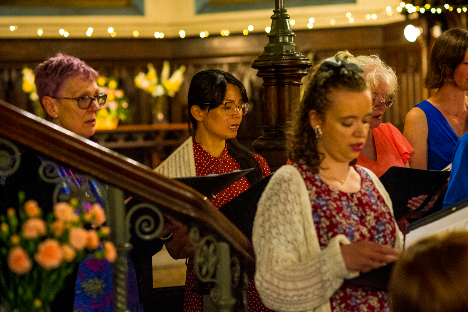 Choir members singing together, Summer Concert 2026